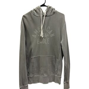 American Eagle Outfitters Gray Hoodie for Men